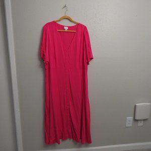 Hot Pink Maxi Dress